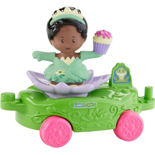  Fisher-Price Little People Disney Princess Parade Tiana & Prince Naveens Float