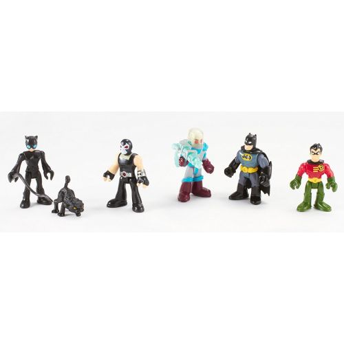  Fisher-Price Imaginext DC Super Friends, Batman Heroes & Villains Pack