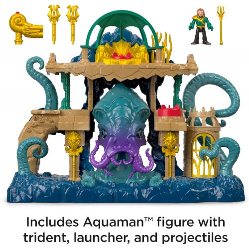  Fisher-Price Imaginext DC Super Friends, Aquaman Playset [Amazon Exclusive]