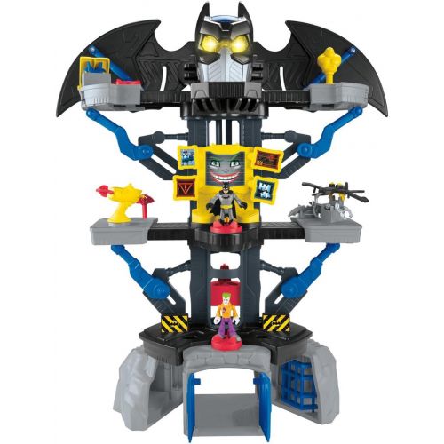  Fisher-Price Imaginext DC Super Friends Transforming Batcave