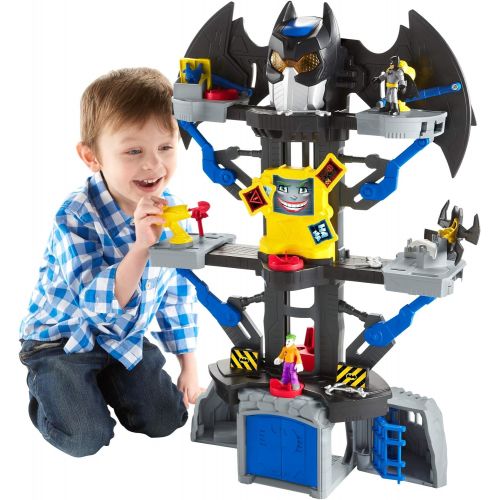  Fisher-Price Imaginext DC Super Friends Transforming Batcave