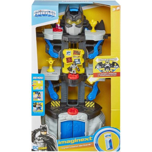  Fisher-Price Imaginext DC Super Friends Transforming Batcave