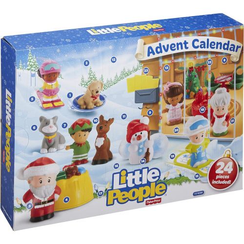  Fisher-Price Little People Advent Calendar, Frustration Free Packaging