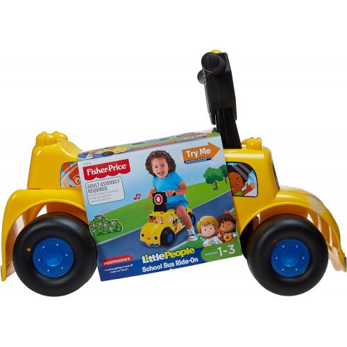  Fisher-Price School Bus Push N Scoot Ride-on