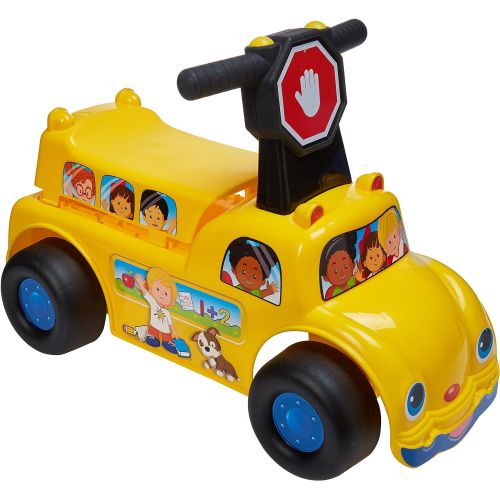  Fisher-Price School Bus Push N Scoot Ride-on