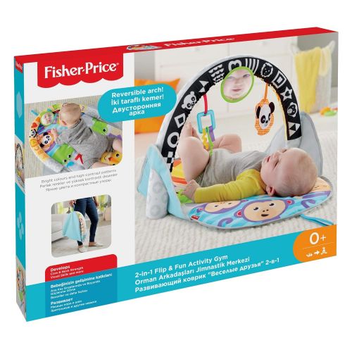  Fisher-Price 2-in-1 Flip & Fun Activity Gym