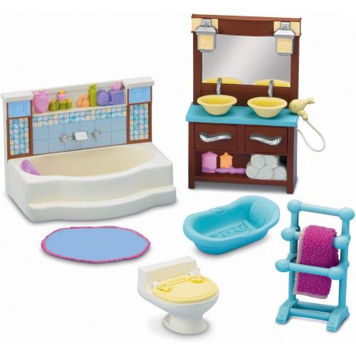  Fisher-Price Loving Family Bathroom Playset