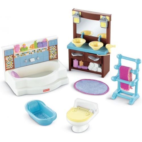  Fisher-Price Loving Family Bathroom Playset