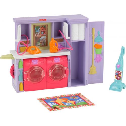  Fisher-Price Loving Family Laundry Room Playset