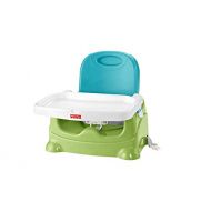 Fisher-Price Healthy Care Booster Seat, Green/Blue, Frustration Free Packaging