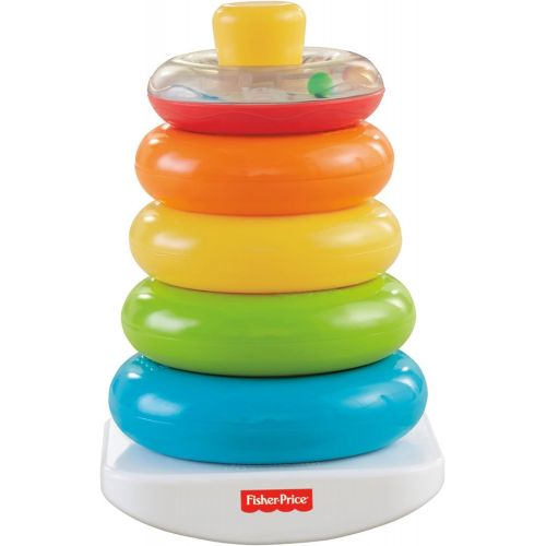  Fisher-Price Rock-a-Stack & Babys First Blocks Bundle [Amazon Exclusive]