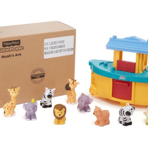  Fisher-Price Little People Noahs Ark, Frustration Free Packaging