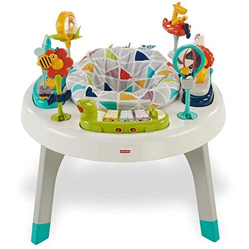  [가격문의]Fisher-Price 2-in-1 Sit-to-Stand Activity Center, Spin n Play Safari