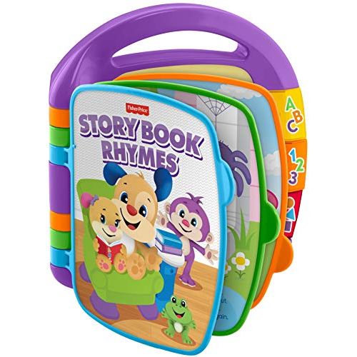  Fisher-Price Laugh & Learn Storybook Rhymes Book [Colors May Vary]