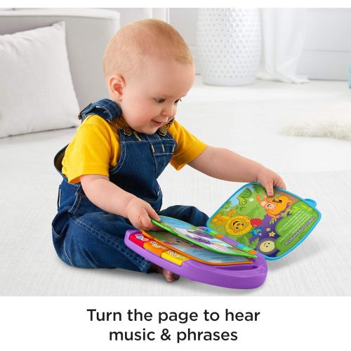  Fisher-Price Laugh & Learn Storybook Rhymes Book [Colors May Vary]