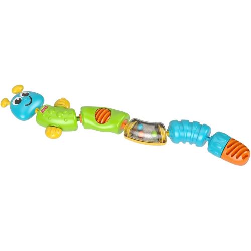  Fisher-Price Brilliant Basics Snap-Lock Caterpillar