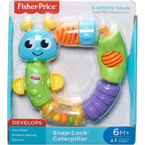  Fisher-Price Brilliant Basics Snap-Lock Caterpillar