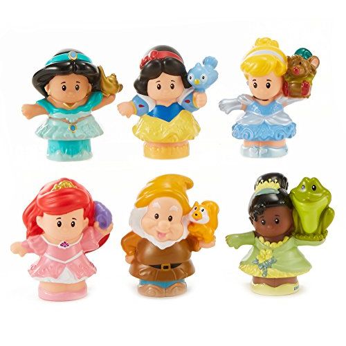  Fisher-Price Little People Disney Princess Gift Set (6 Pack) [Amazon Exclusive]