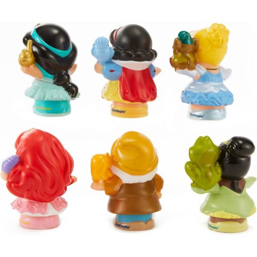  Fisher-Price Little People Disney Princess Gift Set (6 Pack) [Amazon Exclusive]