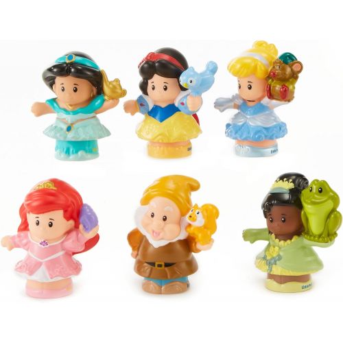  Fisher-Price Little People Disney Princess Gift Set (6 Pack) [Amazon Exclusive]