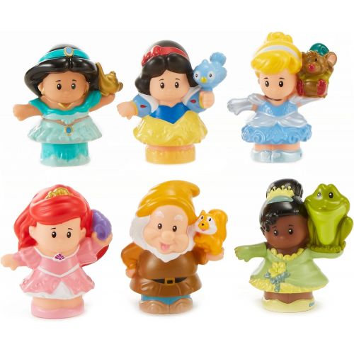  Fisher-Price Little People Disney Princess Gift Set (6 Pack) [Amazon Exclusive]