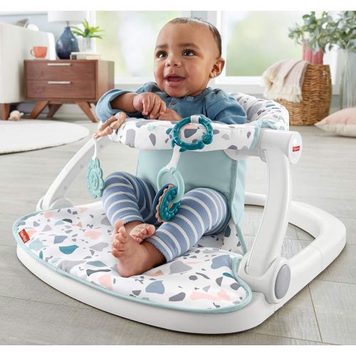  Fisher-Price Sit-Me-Up Floor Seat - Pacific Pebble, Infant Chair