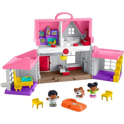  Fisher-Price Little People Big Helpers Home, Pink