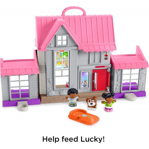  Fisher-Price Little People Big Helpers Home, Pink