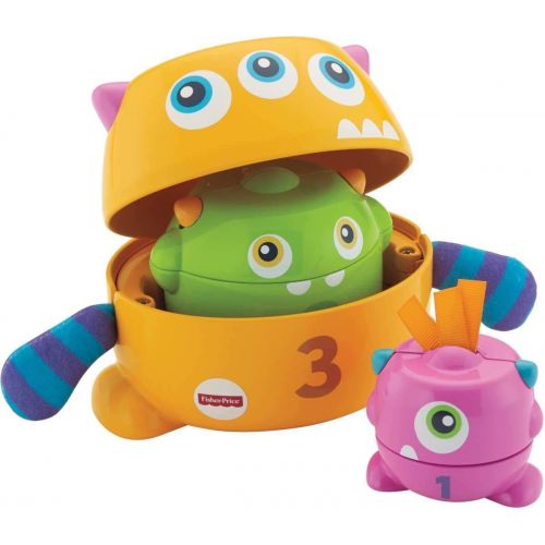  Fisher-Price Stack & Nest Monsters