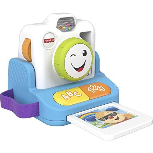  Fisher-Price Laugh & Learn Click & Learn Instant Camera, Musical Toy