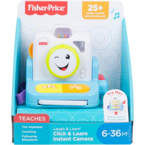  Fisher-Price Laugh & Learn Click & Learn Instant Camera, Musical Toy