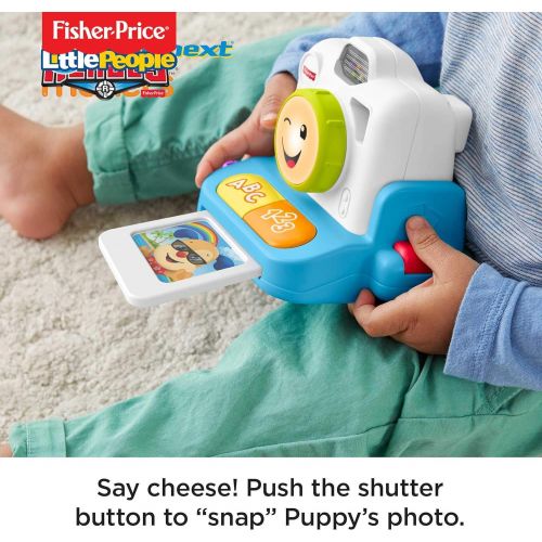  Fisher-Price Laugh & Learn Click & Learn Instant Camera, Musical Toy