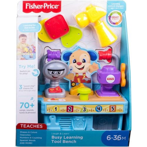  Fisher-Price Busy Learning Tool Bench