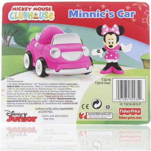  Fisher-Price Mickey Mouse Clubhouse Minnies & Car Pack