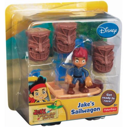  Fisher-Price Disneys Jake and the Never Land Pirates: Jakes Sailwagon