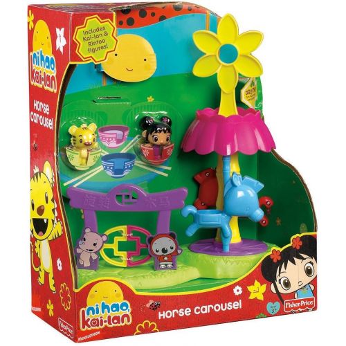  Fisher-Price Kai-Lan Amusement Park: Merry Go Round Playset