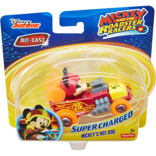  Fisher-Price Disney Mickey & the Roadster Racers, Mickey Hot Rod Supercharged