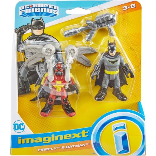  Fisher-Price Imaginext DC Super Friends Firefly & Batman