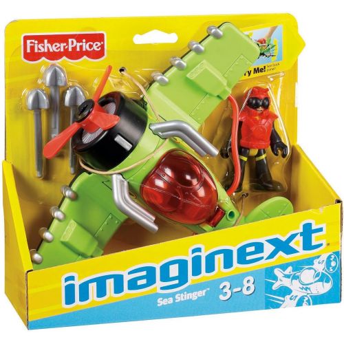  Fisher-Price Imaginext Sky Racers Sea Stinger