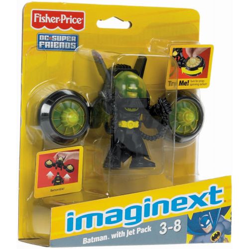  Fisher-Price Imaginext DC Super Friends, Batman with Jet Pack