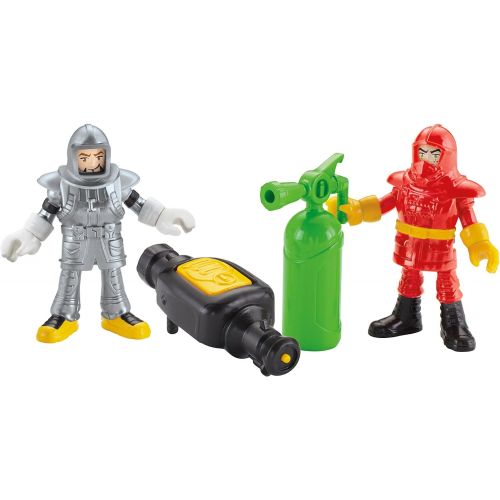  Fisher-Price Imaginext City Airport Firefighters