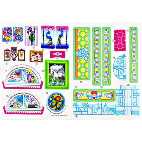  Fisher-Price Replacement Parts for Family Dollhouse Loving Family Dollhouse BFR48 - Replacement Stickers