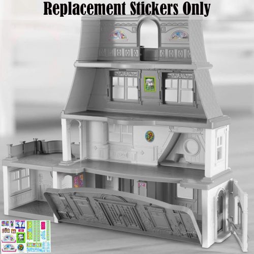  Fisher-Price Replacement Parts for Family Dollhouse Loving Family Dollhouse BFR48 - Replacement Stickers
