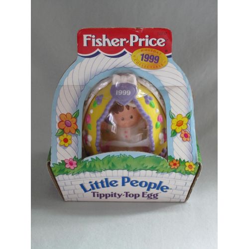  Fisher-Price 1999 Little People Tippity-Top Egg Holiday Collectable