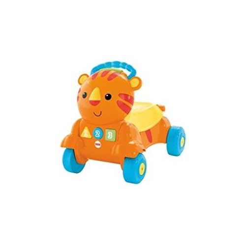  Fisher-Price Stride-to-Ride Musical Tiger, Multicolor