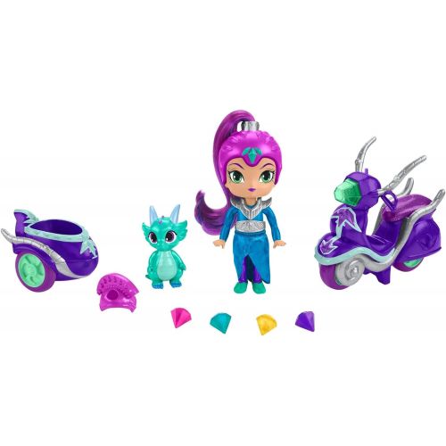  Fisher-Price Nickelodeon Shimmer & Shine, Zetas Scooter,Multicolor