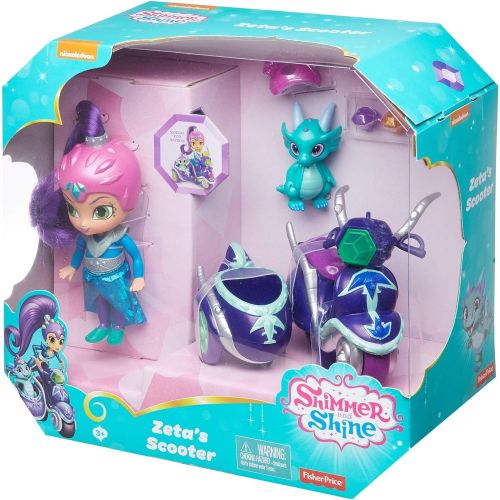  Fisher-Price Nickelodeon Shimmer & Shine, Zetas Scooter,Multicolor