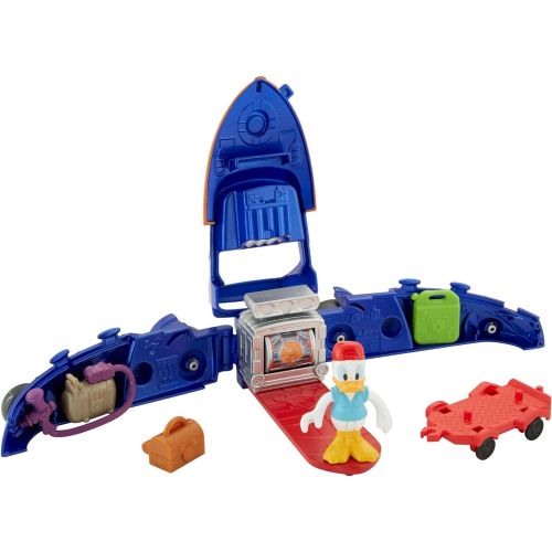  Fisher-Price Disney Transforming Playset, Donalds Fix It Station