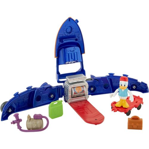  Fisher-Price Disney Transforming Playset, Donalds Fix It Station