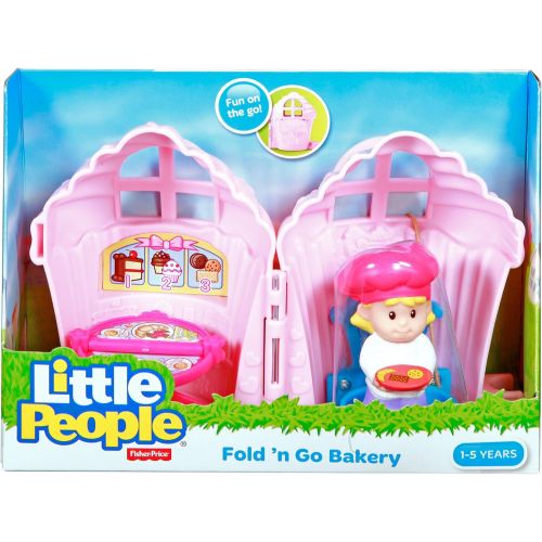  Fisher-Price Little People Fold n Go Bakery